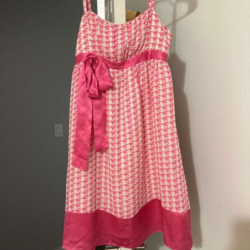 Lilly Pulitzer Silk Elephant Dress VINTAGE!